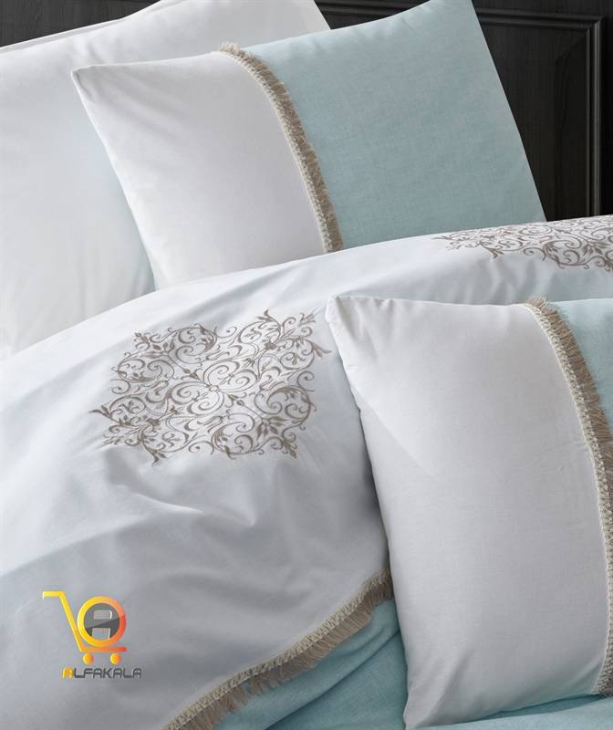 روتختی گلدوزی شده طرح Carel kahve