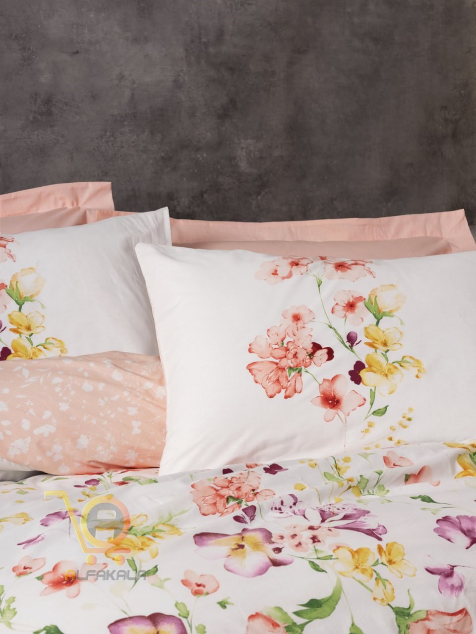 ست روتختی دونفره و یک نفره طرح گل کد mrnt05