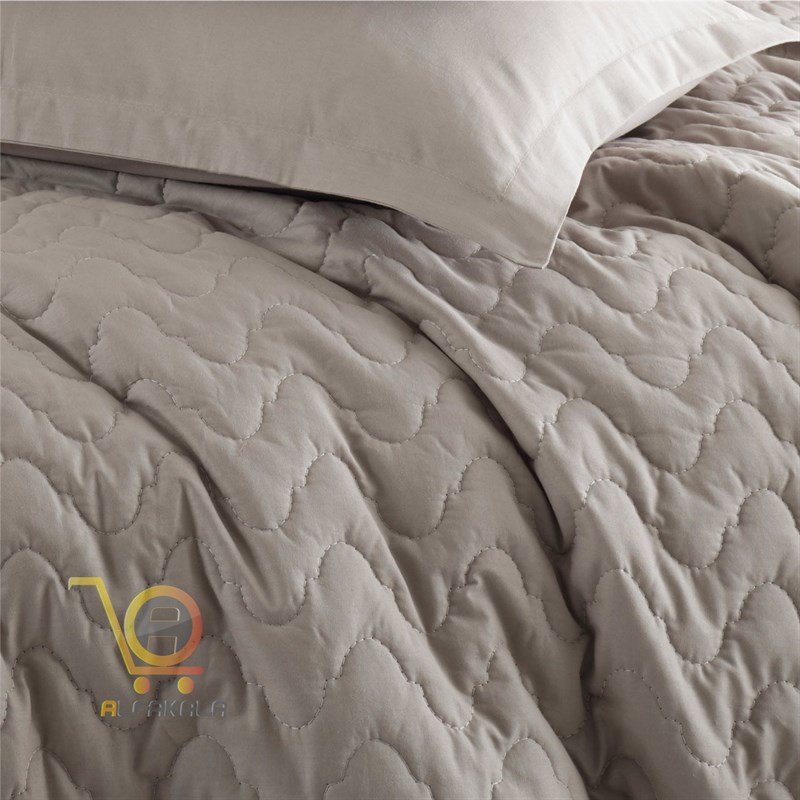 روتختی پنبه دوزی چهارفصل رنگ کرم طرح Atana v3