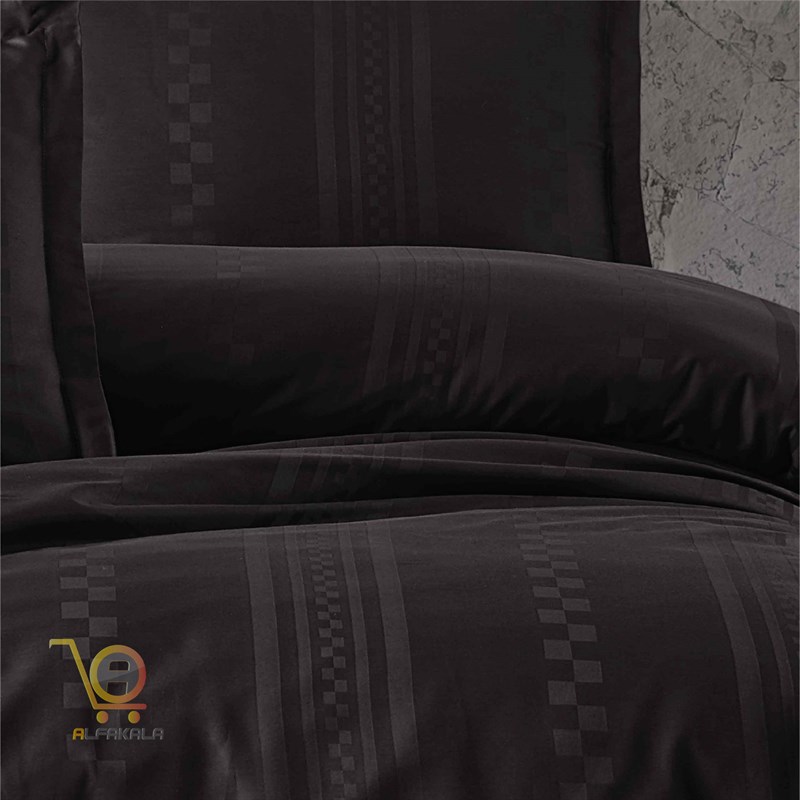 روتختی دونفره ساده مشکی طرح capital v1