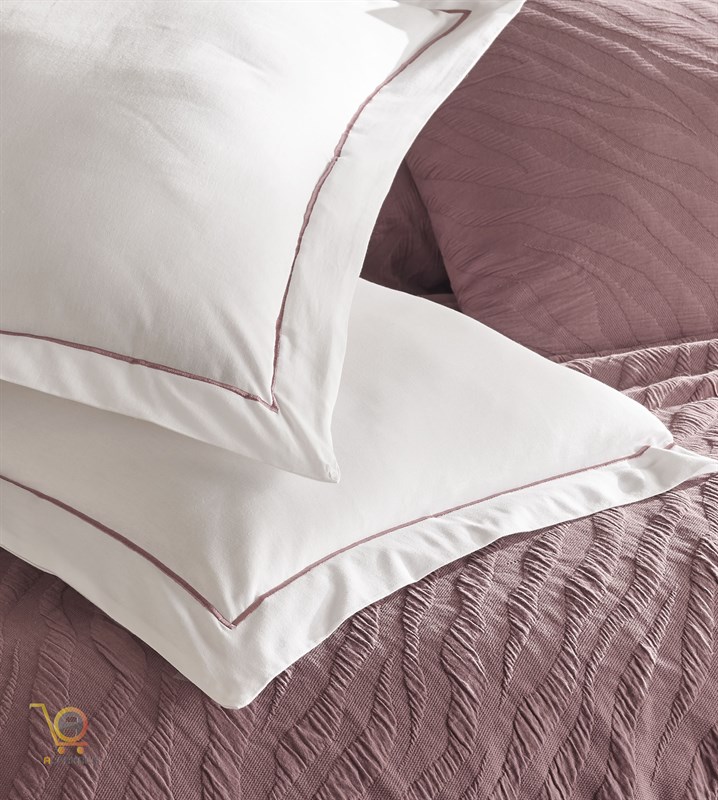 روتختی شش تکه ترک با روانداز رنگ قرمز Zebra Murdum