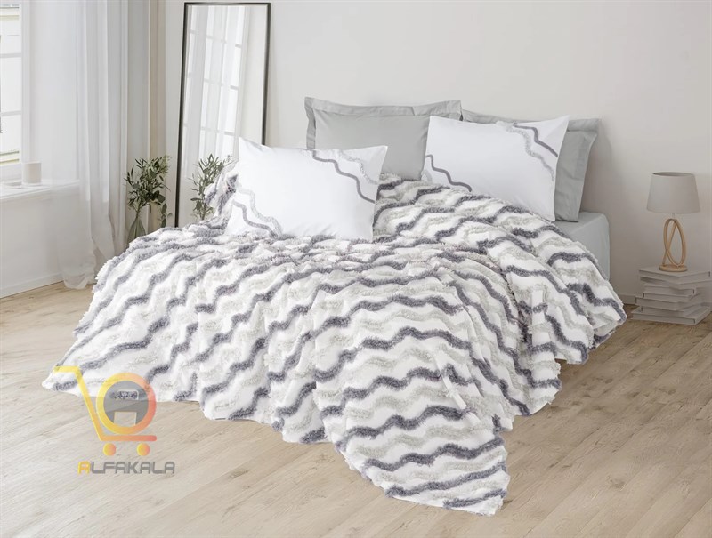 روتختی چهارتکه دونفره طرح دایره bonny alvin