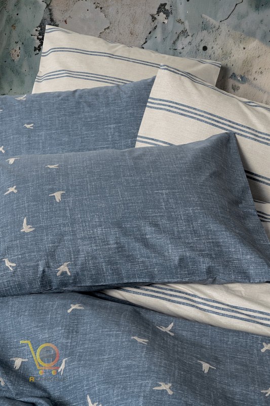 روتختی شش تکه دونفره گلدوزی klein ceria lacivert