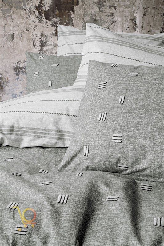 روتختی شش تکه دونفره گلدوزی klein patara gri